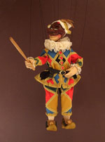 Large Harlequin Marionette