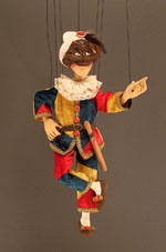 Small Harlequin Marionette