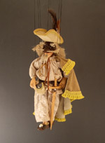 Small Zanni Marionette