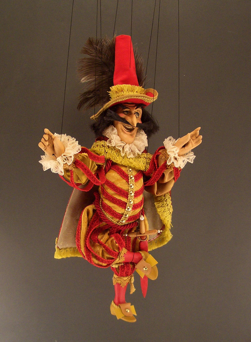 Large 17th Century Venetian Lady Marionette