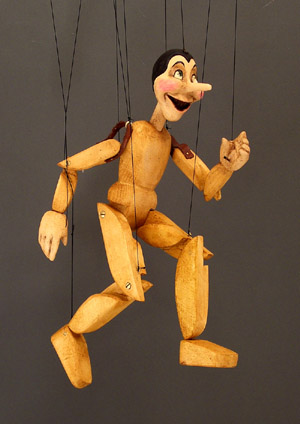 Small Pinocchio Nudo Marionette
