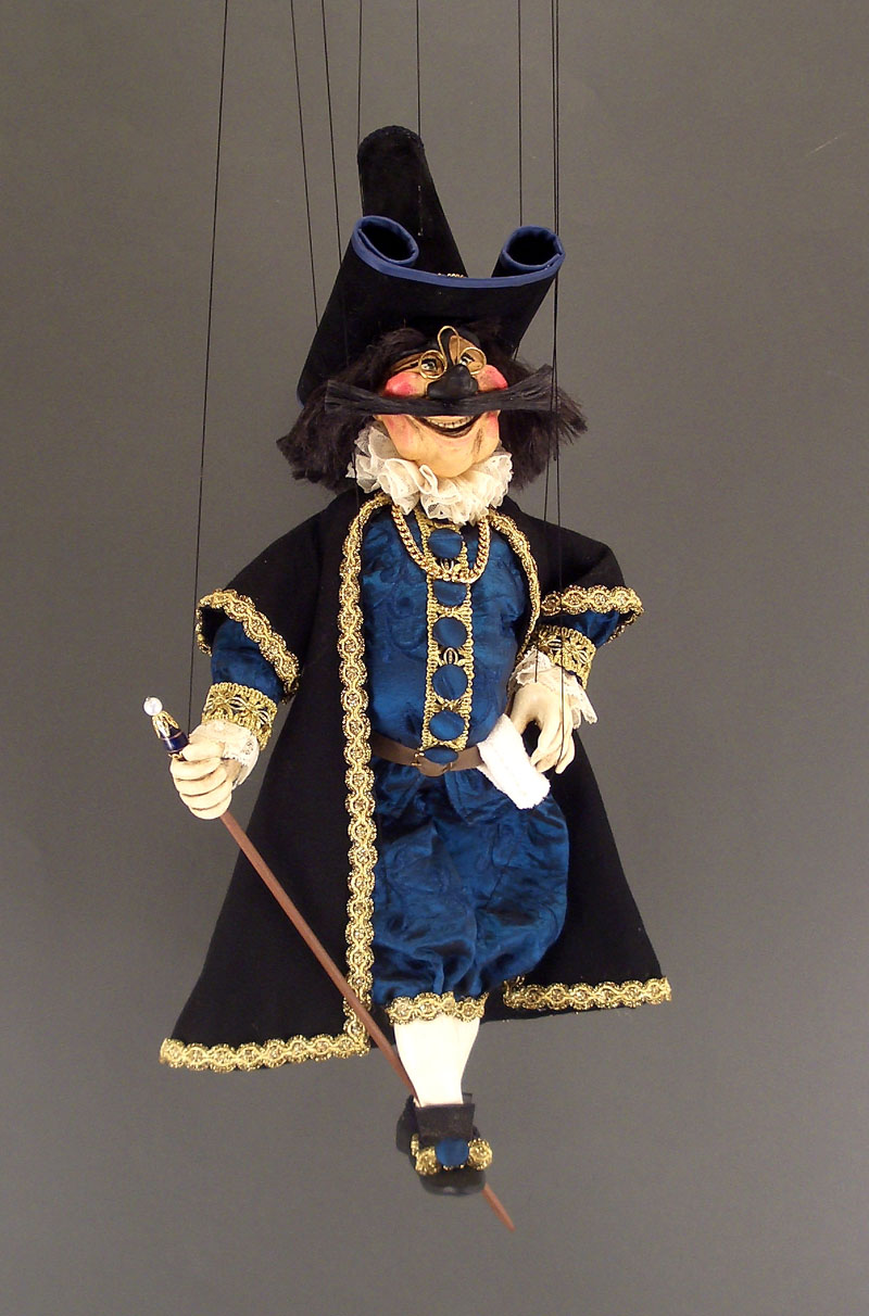 Large 17th Century Venetian Nobleman Marionette